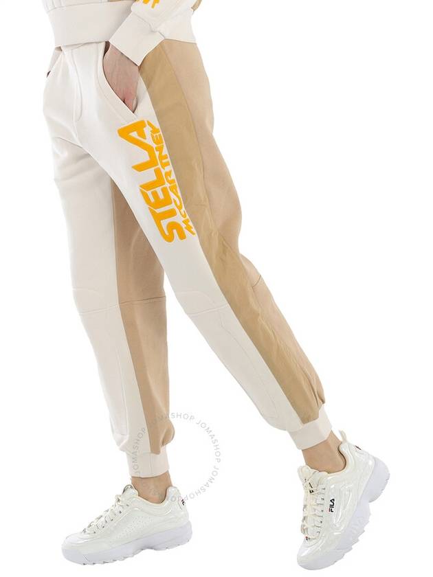 side logo track pants ivory - STELLA MCCARTNEY - BALAAN 3