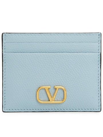 Exclusive special price limited to 30 pieces V logo signature women s card wallet P0V32SNP ZJ4 - VALENTINO - BALAAN 1