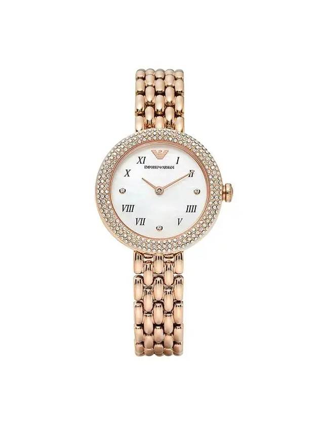 Women's Quartz Metal Watch Rose Gold - EMPORIO ARMANI - BALAAN 1