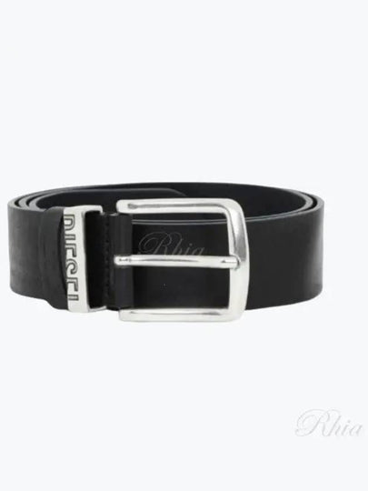 B Visble Leather Belt Black - DIESEL - BALAAN 2