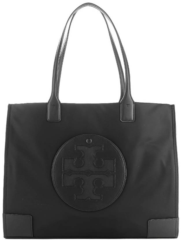 Ella Large Nylon Tote Bag Black - TORY BURCH - BALAAN 2