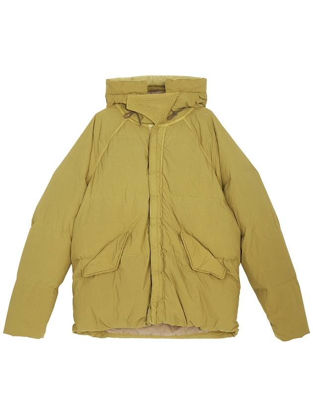 Arctic Hooded Down Short Padded Khaki - TEN C - BALAAN 2