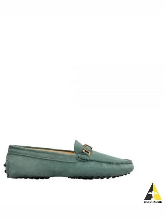 Suede Gommino Driving Shoes Green - TOD'S - BALAAN 2