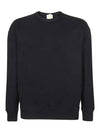 Garment Dyed Cotton Jersey Sweatshirt Navy - TEN C - BALAAN 3