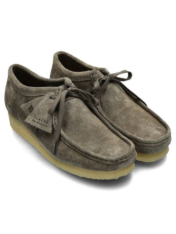 Wallabee Suede Loafer Dark Grey - CLARKS - BALAAN 1