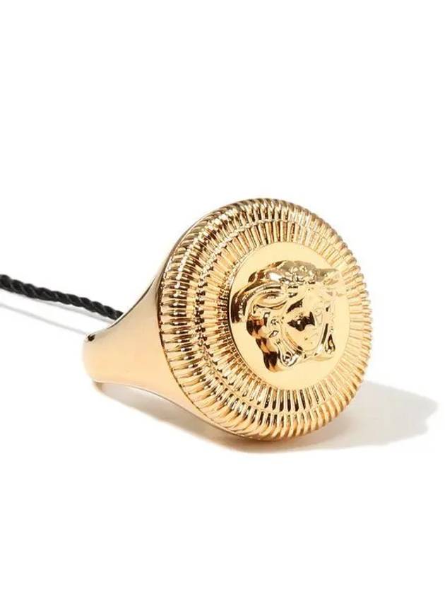 Medusa Biggie Ring Gold - VERSACE - BALAAN 2