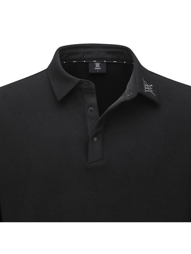 Official MEN NAP COLLARED LONG T SHIRT BK - ANEWGOLF - BALAAN 4