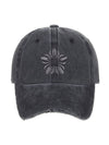 Mugung Embroidered Pigment Ball Cap Charcoal - ULKIN - BALAAN 1