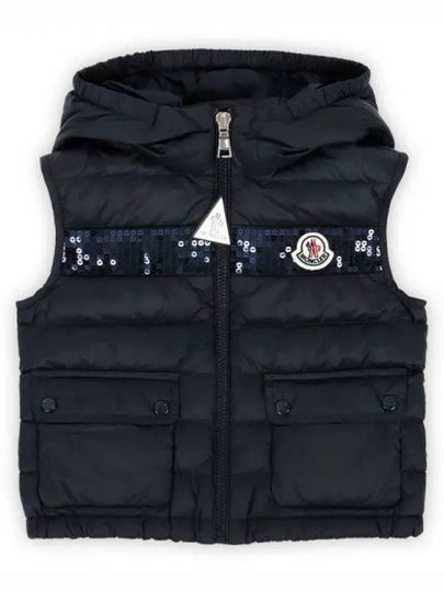 Kids BLAVET Down Padded Vest Navy 1A00001 595FE 778 8 10A 270418 1101967 - MONCLER - BALAAN 1