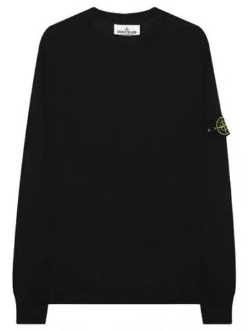 badge crewneck knit men - STONE ISLAND - BALAAN 1