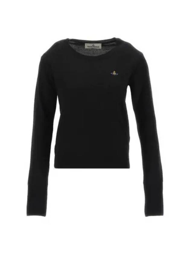 Bea Jumper Knit Top Black - VIVIENNE WESTWOOD - BALAAN 2