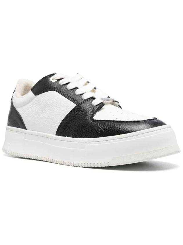 New Lace-Up Arcade Low-Top Sneakers Black White - AMI - BALAAN 3