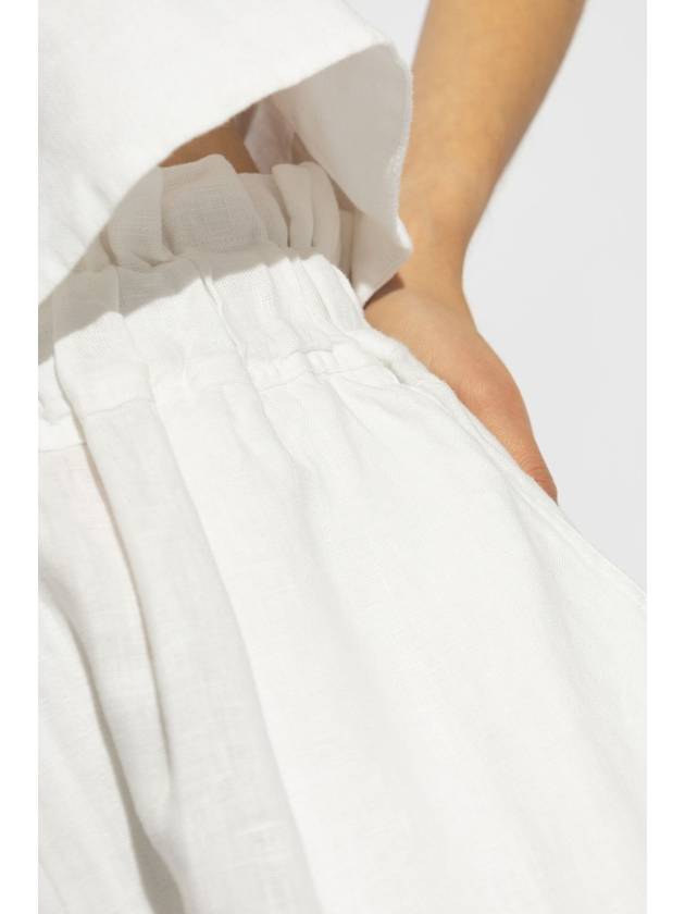 Posse Linen Trousers Ducky, Women's, White - POSSE - BALAAN 5