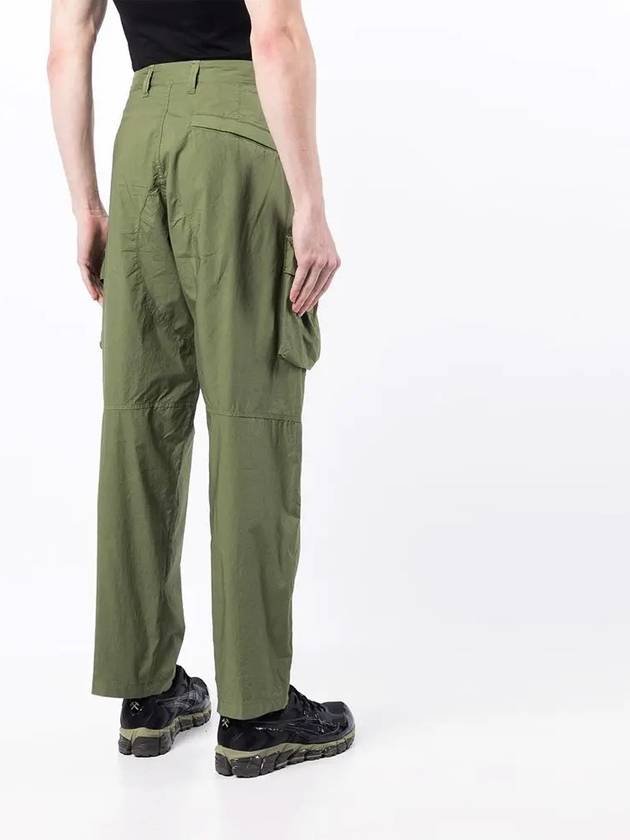 Waffen Patch Cargo Straight Pants Khaki - STONE ISLAND - BALAAN.