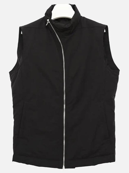 Zip-Up Down Vest Black - RICK OWENS - BALAAN 2