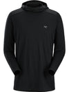 Ionia Merino Wool Hoodie Black - ARC'TERYX - BALAAN 2