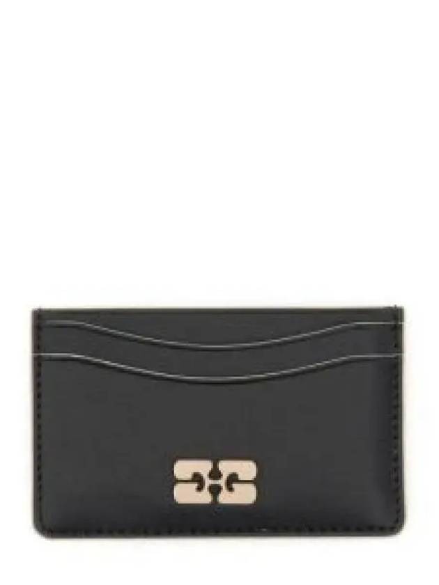 Bou Card Wallet Black - GANNI - BALAAN 2