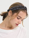 Ribbon Bandana Gem Hairband Black - SORRY TOO MUCH LOVE - BALAAN 4