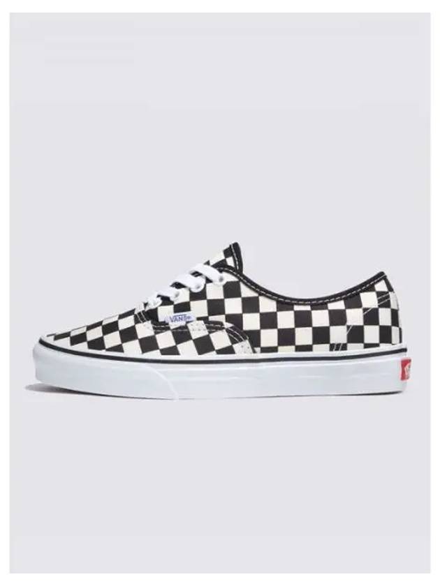 Authentic Golden Coast Checkerboard Low Top Sneakers Black - VANS - BALAAN 2