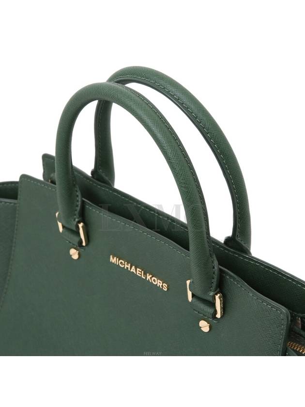 MK Brie Satchel Medium Saffiano Tote Bag - MICHAEL KORS - BALAAN 6