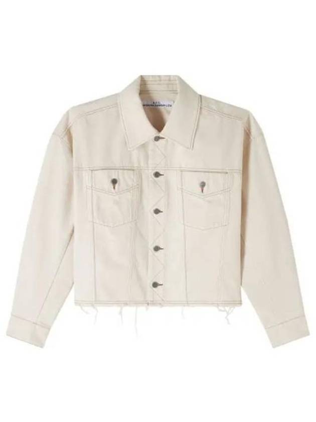 Sainters Denim Jacket Ivory - A.P.C. - BALAAN 2