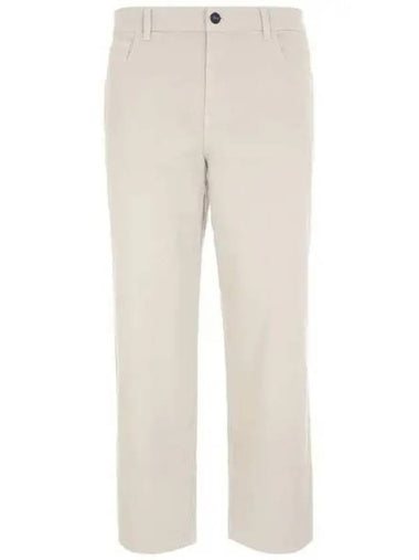 Straight cotton beige pants 271686 - KITON - BALAAN 1