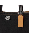 Willow 24 Women s Denim Tote Bag CR708 LH BLACK - COACH - BALAAN 7