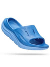 Ora Recovery Slide 3 Slippers Blue - HOKA ONE ONE - BALAAN 2