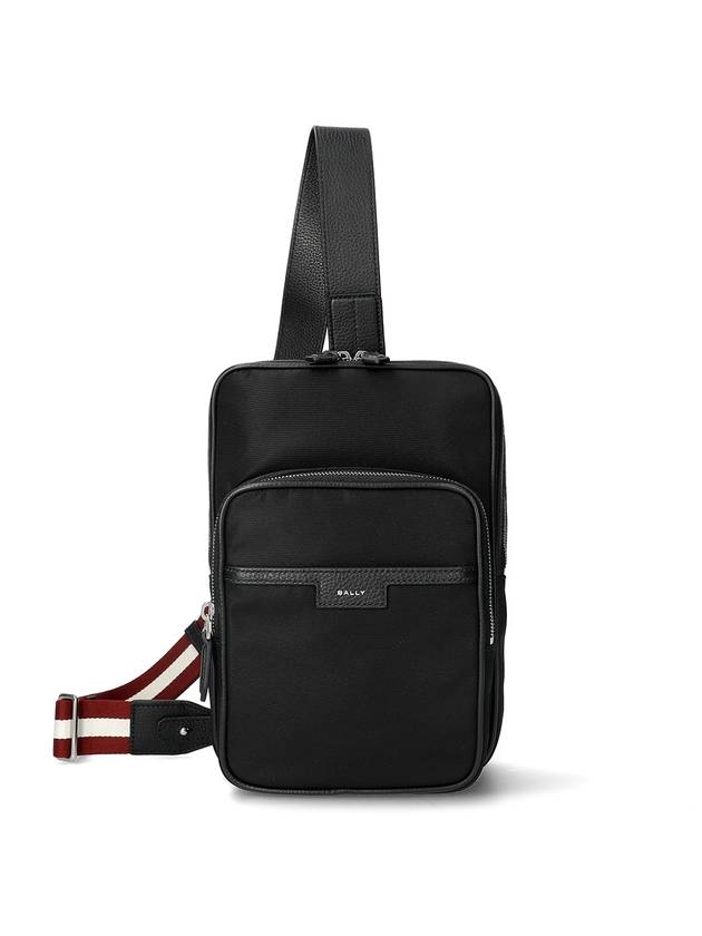 Code Nylon Sling Cross Bag Black - BALLY - BALAAN 2