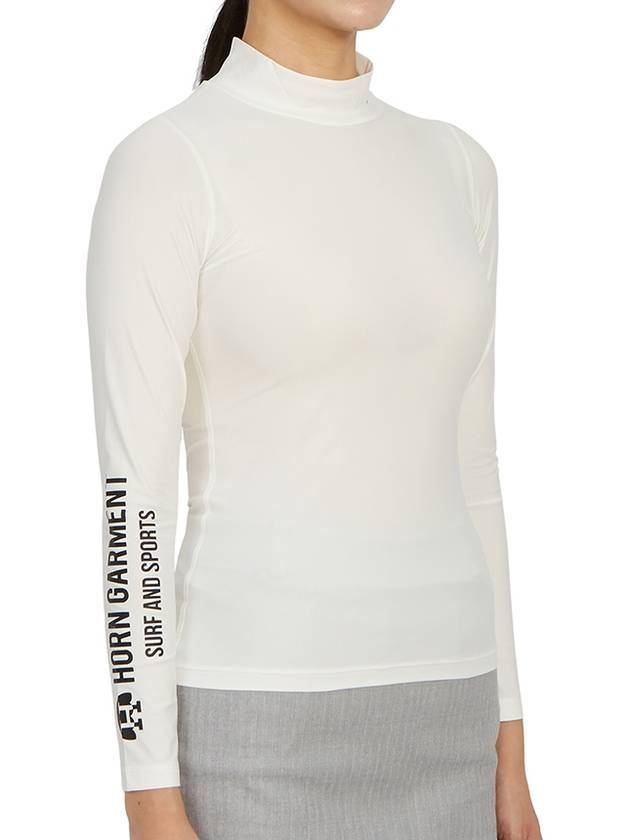 Women's Innerwear Long Sleeve T-Shirt White - HORN GARMENT - BALAAN 4