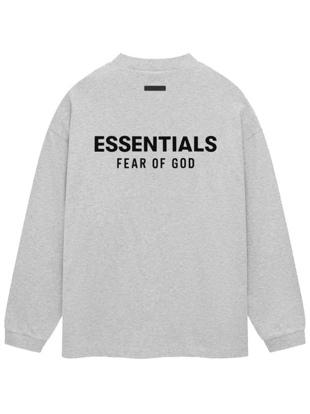 Jersey Long Sleeve T-Shirt Light Heather Grey - FEAR OF GOD ESSENTIALS - BALAAN 2