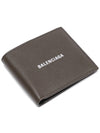 Cash Square Folded Wallet Dark Green - BALENCIAGA - BALAAN 6