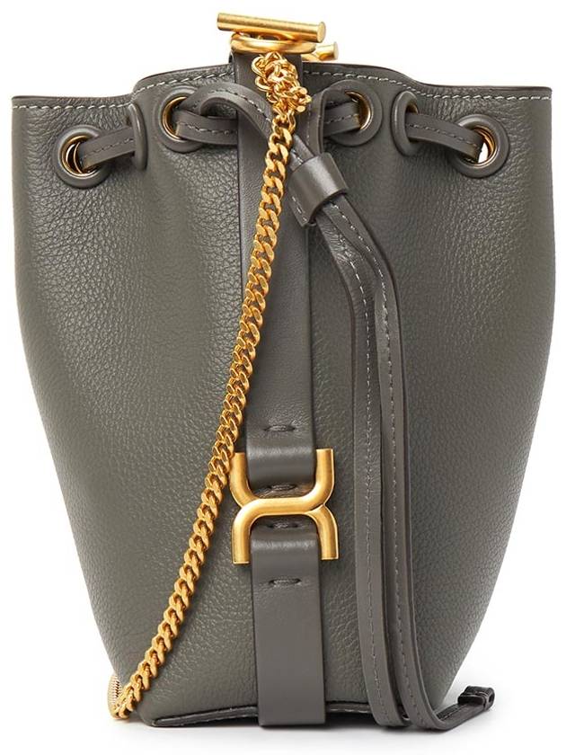 Marcie Micro Bucket Bag Grey - CHLOE - BALAAN 4