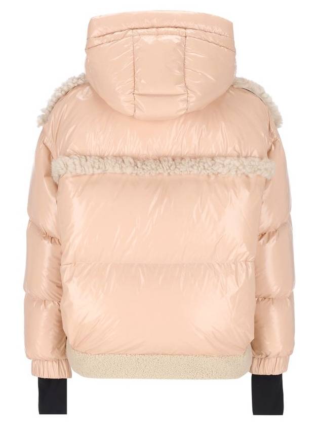 Grenoble Eibsee short down padding light pink - MONCLER - BALAAN 3