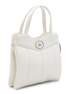 Petite GG Leather Tote Bag White - GUCCI - BALAAN 3