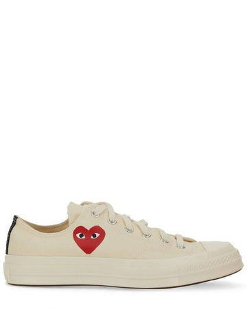 Comme Des Garçons Play X Converse Sneaker With Logo Unisex - COMME DES GARCONS PLAY - BALAAN 1