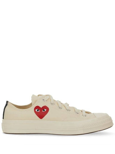 Comme Des Garçons Play X Converse Sneaker With Logo Unisex - COMME DES GARCONS PLAY - BALAAN 1