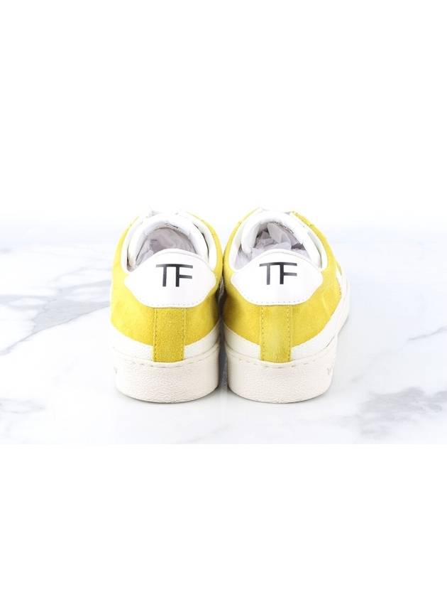 Suede Burnister Sneakers Yellow 37 240 - TOM FORD - BALAAN 3