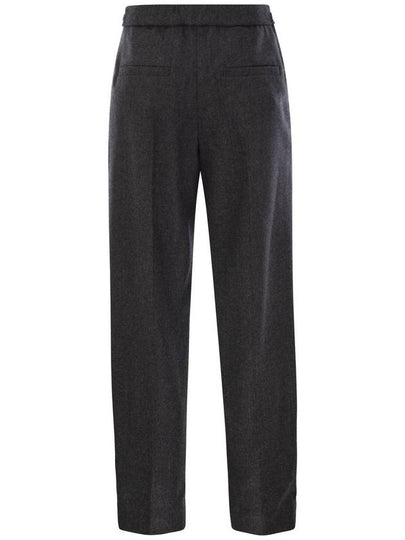 Baggy Sartorial wool trousers - BRUNELLO CUCINELLI - BALAAN 2