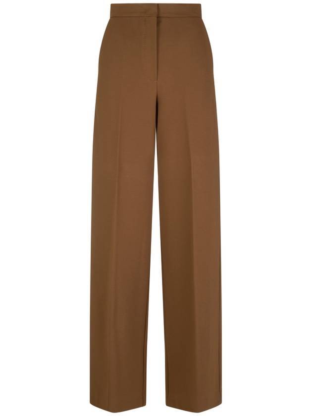 Women s Tronto Straight Pants Brown - MAX MARA - BALAAN 1