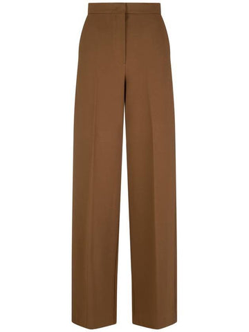 Women s Tronto Straight Pants Brown - MAX MARA - BALAAN 1