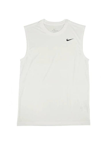 Dri Fit Legend Sleeveless White - NIKE - BALAAN 1