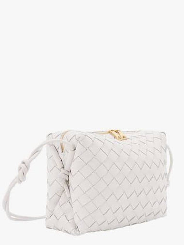 Loop Camera Small Cross Bag White - BOTTEGA VENETA - BALAAN 1