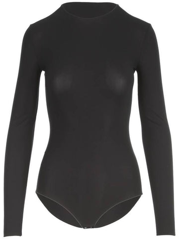 Back Stitch Basic Bodysuit Black - MAISON MARGIELA - BALAAN 1