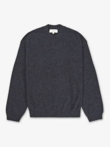 Alba 12GG crew neck knit charcoal ALVASNM1258CHARCOALMARL - STUDIO NICHOLSON - BALAAN 1