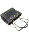 Women s Chanel AS2739 Black Leather Gold Chain Shoulder Bag gt Gangbuk used luxury goods - CHANEL - BALAAN 5