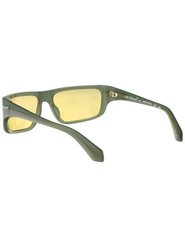 logo print rectangular frame sunglasses - OFF WHITE - BALAAN 5