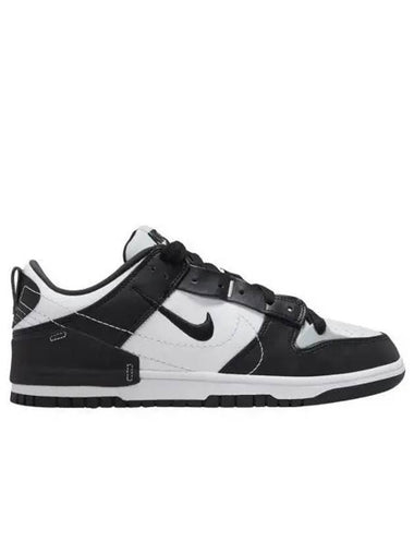 Women's Dunk Low Disrupt 2 Panda Low Top Sneakers Black White - NIKE - BALAAN 1