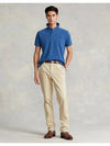 Embroidered Navy Pony Slim Fit Polo Shirt Blue - POLO RALPH LAUREN - BALAAN 5