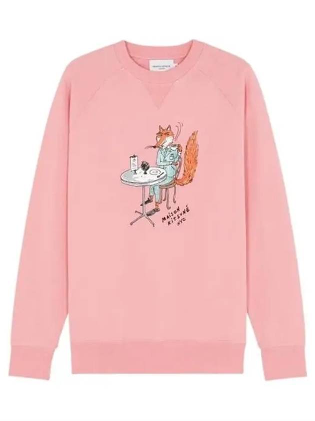 FOX Classic Sweatshirt Bubble Pink - MAISON KITSUNE - BALAAN 1